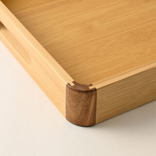 Dallaty Wooden Serving Tray 37*26*4.3Cm