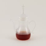 Dallaty glass tea pot with warmer image number 0