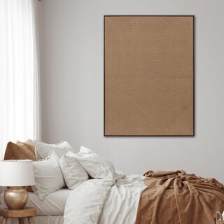 هومز لوحة جدارية كانفس، بني 90*120*4.5 سم