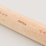 Pentola wooden rolling pin, natural Pentola wood 44.4*5cm image number 3