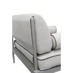 Homez Aluminiuminum Double Sofa, Beige 145*80*66 Cm image number 1