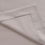 Boutique Blanche Duvet Cover Set 100% Cotton 400Tc Egyptian Super King Silver 260*240 Cm image number 1