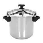 Silampos Stainless Steel Pressure Cooker W/ Alum Basket V:10 L image number 0