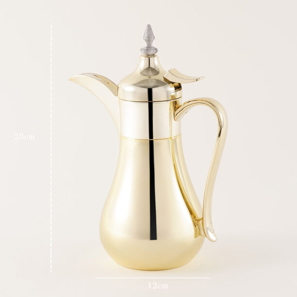دلتي دلة ستانليس ستيل، 0.7 لتر ذهبي image number 2