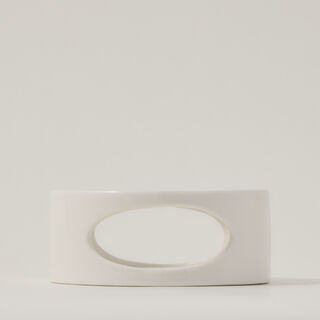 Pot Warmer 1Pc Porcelain White