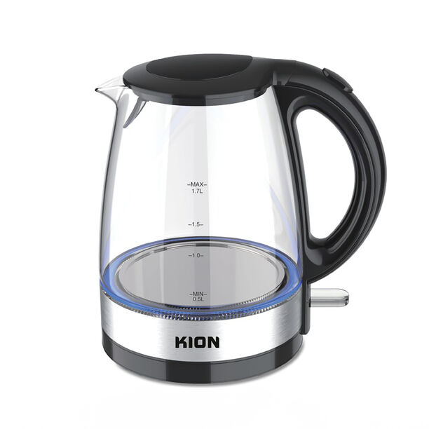Kion glass electric kettle, 1.7 liters, 1700 watts image number 0