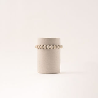 Selah collection off white ceramic oud burner 13*13*17 cm