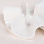 Dallaty porcelain white pot warmer 14*14*4.7 cm image number 3