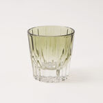 La Mesa 4pcs embossed glass juice tumbler set, multicolor 8.7*8.5*8.5cm image number 5