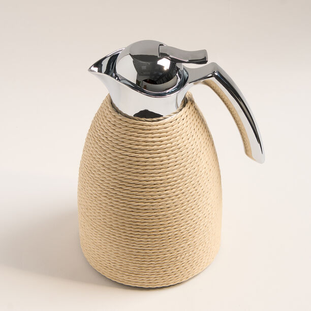 Dallaty vacuum flask light beige rope 1L image number 1