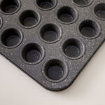 Alberto carbon steel muffin pan 24 cups 2.3*26*38cm, grey image number 2