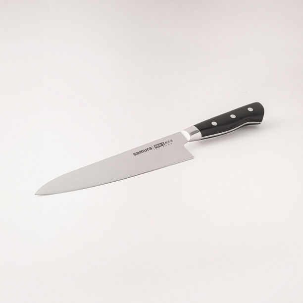 Samura pros set 3pcs stainless steel kitchen knives in black 7.9", 5" image number 1