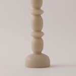 Homez Soya Wax Calm Candle, Beige 7.5*24.5Cm image number 2