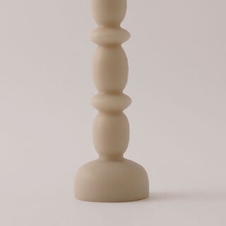 Homez Soya Wax Calm Candle, Beige 7.5*24.5Cm