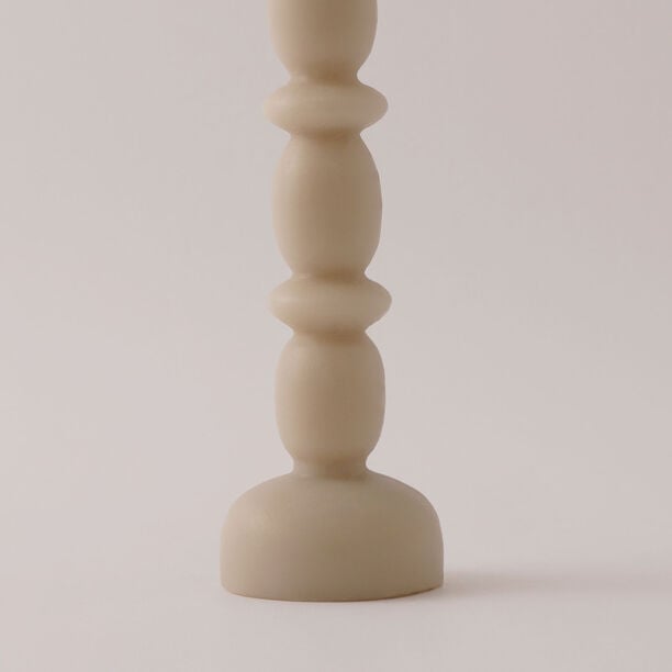Homez Soya Wax Calm Candle, Beige 7.5*24.5Cm image number 2