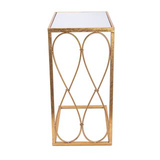Side Table Metal Gold