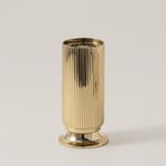 Homez Stainless Steel Oud Burner And Container Set 9*9*20Cm, Gold image number 1