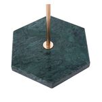 Jewelry Rack With Marble Base Gold/Green image number 2