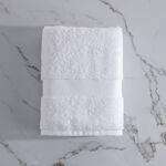 Boutique Blanche White Egyptian Cotton Luxury Hand Towel, 90*50 Cm image number 0