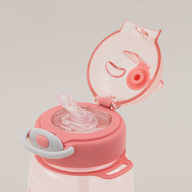 Pentola plastic water bottle 720ml, pink image number 3