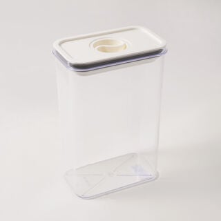 ألبرتو علبة تخزين بلاستيكية غطاء محكم الغلق 2.5 لتر