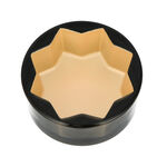 Lamesa Glass Nuts Bowl Casa Blanca Black And Gold image number 2
