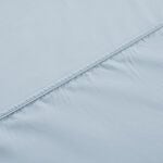 Boutique Blanche Fitted Sheet 100% Cotton 200Tc Percale Super King, Soft Blue 200*200 Cm image number 1