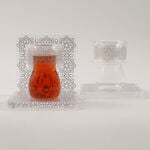 Dallaty 12pcs acrylic tea cup set image number 0