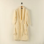 Boutıque Blanche Cotton Bathrobe M In White image number 0