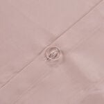 بوتيك بلانش طقم غطاء لحاف قطن 300 خيط ساتان، وردي، 260*240 سم image number 1