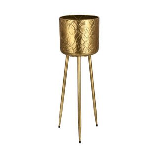 Metal Planter Gold