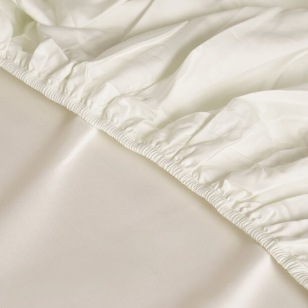 Ambra 600 TC supima cotton fitted sheet 180*200 light blue image number 1
