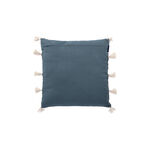 Cottage Jute Cotton Cushion 50 * 50 cm Dark Blue image number 3
