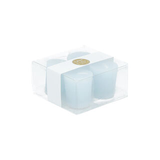 Light Blue Votives With 3% Fragrance 4.3*4cm
