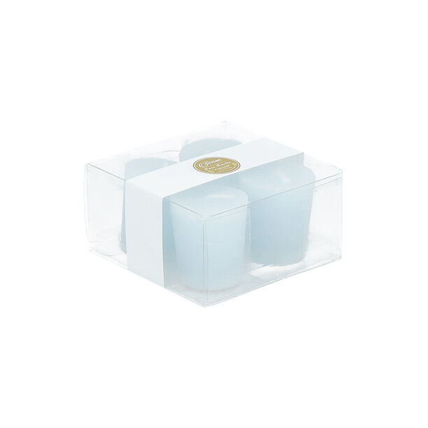 Light Blue Votives With 3% Fragrance 4.3*4cm image number 0