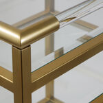 Homez Serving Trolley Antique 60*48*78Cm, Gold image number 2
