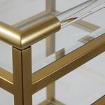 Homez Serving Trolley Antique 60*48*78Cm, Gold image number 2