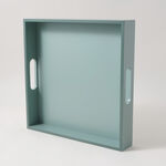 Dallaty Wood Square Tray 35*35*6Cm, Green image number 4