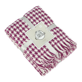Cottage Cotton Throw 160X200Cm Purple