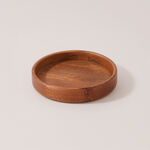 La Mesa wooden serving bowl large 20*20*4 cm image number 0