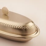 La Mesa Serve Bowl Nickle Plated 22*11*9Cm, Champagne Gold image number 1