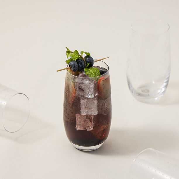 Sarab 4 Pieces Glass Hiball Tumblers image number 0