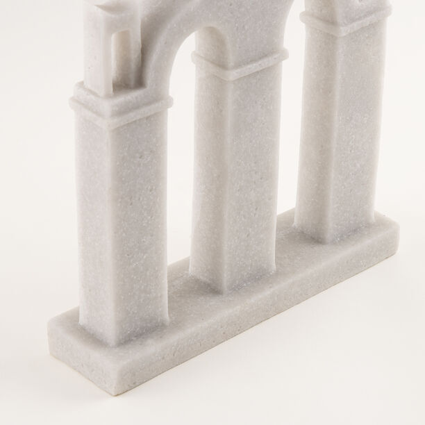 هومز قطعة ديكور أزتك ريزن 27*7*39سم، رمادي image number 2