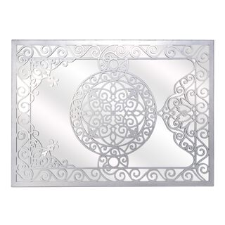 Wall Mirror Black Ornament 69*3.3*95 cm