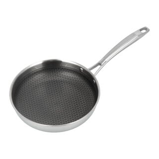Stainless Steel Tri Ply Honeycomb Frypan