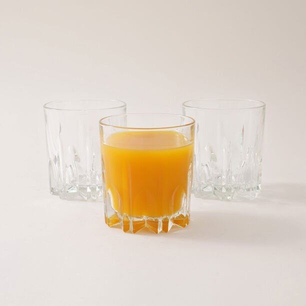 Borgonovo 3pcs glass tumbler 300ml image number 0