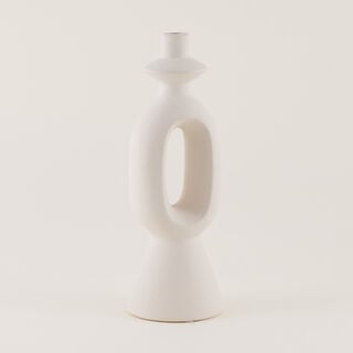 Homez ceramic candle holder 13.8*13.8*40 cm