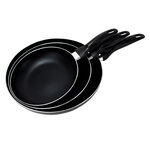 Non Stick Frypan Set Black image number 1