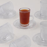 Dallaty Glass Tea Set 12Pcs image number 0