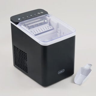 Alberto polypropylene ice maker, black 1L 10 12kg/24h 150W